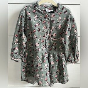 Deux par Deux Floral Ruffle Dress